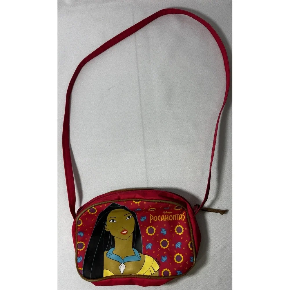🍁Vintage‎ 90s DISNEY Pocahontas Kids Purse Bag  Princess